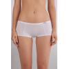 Woman’s Cotton Boyshorts(White – White)
