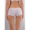 Woman’s Cotton Boyshorts(White – White)