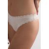 Woman’s Cotton and Lace Brazilian(Natural – Avorio Crema)