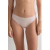 Woman’s Cotton and Lace Brazilian(Natural – Avorio Crema)