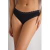 Woman’s Cotton and Lace Panties(Black – Black)
