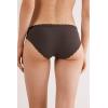 Woman’s Cotton and Lace Panties(Brown – Mocha Brown)