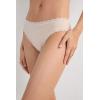 Woman’s Cotton and Lace Panties(Natural – Avorio Crema)