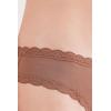 Woman’s Cotton and Lace Panties(Natural – Caramel Dark Beige)
