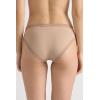 Woman’s Cotton and Lace Panties(Natural – Honey Soft Beige)