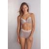 Woman’s Effortless Beauty Francesca Balconette Bra(Brown – Light Brown/Cream)