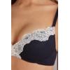 Woman’s Effortless Beauty Gioia Super Push-up Bra(Black – Nero/Cream)