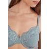 Woman’s Embrace Simplicity Francesca Balconette Bra(Blue – Ash Blue)