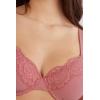 Woman’s Embrace Simplicity Francesca Balconette Bra(Pink – Garden Rose)
