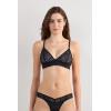 Woman’s Emma Lace Triangle Bra(Black – Black)