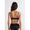 Woman’s Emma Superior Comfort Triangle Bra(Black – Black)