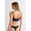 Woman’s Eri Microfiber Bra(Black – Black)