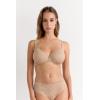 Woman’s Francesca Lace Balconette Bra(Natural – Honey Soft Beige)