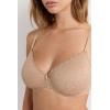 Woman’s Francesca Lace Balconette Bra(Natural – Honey Soft Beige)