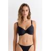 Woman’s Francesca Ultimate T-Shirt Balconette Bra(Black – Black)