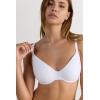 Woman’s Francesca Ultimate T-Shirt Balconette Bra(White – Bianco)