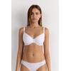 Woman’s Francesca Ultimate T-Shirt Balconette Bra(White – White)