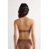 Woman’s Giada Microfiber Bandeau Bra(Natural – Caramel Dark Beige)