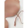 Woman’s Gioia Bandeau Bra in Ultralight Microfiber(Natural – Marrone Cappuccino)