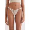 Woman’s Italian Riviera ‘80s Style Brazilian(Ivory – Creamy Beige)