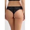 Woman’s Lace Brazilian(Black – Black)