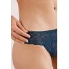 Woman’s Lace Brazilian(Blue – Peacock Blue)