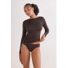 Woman’s Lace Brazilian(Brown – Mocha Brown)
