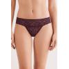 Woman’s Lace Brazilian(Burgundy – Dark Burgundy)