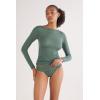 Woman’s Lace Brazilian(Green – Forest Green)
