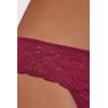 Woman’s Lace Brazilian(Red – Beet Red)