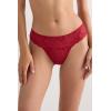 Woman’s Lace Brazilian(Red – Red)
