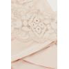 Woman’s Lace and Microfiber ‘80s Style Brazilian(Natural – Avorio Crema)