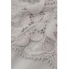 Woman’s Lace and Microfiber ‘80s Style Brazilian(Pale Grey – Ice Grey)