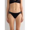 Woman’s Lace and Silk Bikini Briefs(Black – Black)