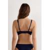 Woman’s Lara Cotton Triangle Bra(Blue – Intense Blue)