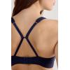 Woman’s Lara Cotton Triangle Bra(Blue – Intense Blue)