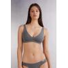 Woman’s Lara Cotton Triangle Bra(Grey – Cloud Grey Blend)