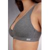 Woman’s Lara Cotton Triangle Bra(Grey – Cloud Grey Blend)