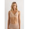 Woman’s Lara Cotton Triangle Bra(Natural – Honey Soft Beige)