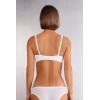 Woman’s Lara Cotton Triangle Bra(White – White)