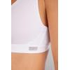 Woman’s Lara Cotton Triangle Bra(White – White)
