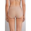 Woman’s Light Shaping Cotton High Waist Panties(Natural – Honey Soft Beige)