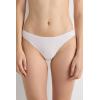 Woman’s Low Rise Cotton Panties(White – White)