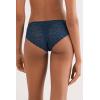 Woman’s Low Rise Lace Panties(Blue – Peacock Blue)