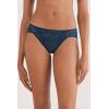 Woman’s Low Rise Lace Panties(Blue – Peacock Blue)
