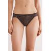 Woman’s Low Rise Lace Panties(Brown – Mocha Brown)