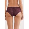 Woman’s Low Rise Lace Panties(Burgundy – Dark Burgundy)