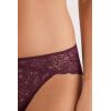 Woman’s Low Rise Lace Panties(Burgundy – Dark Burgundy)