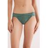 Woman’s Low Rise Lace Panties(Green – Forest Green)