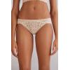 Woman’s Low Rise Lace Panties(Natural – Avorio Crema)